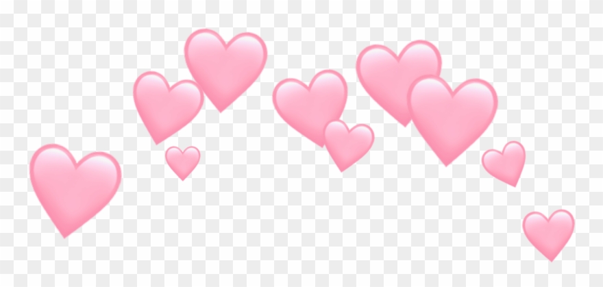 #freetoedit#heart #hearts #crown #emoji #emojis #tumblr - Heart Crown Png Emoji Clipart