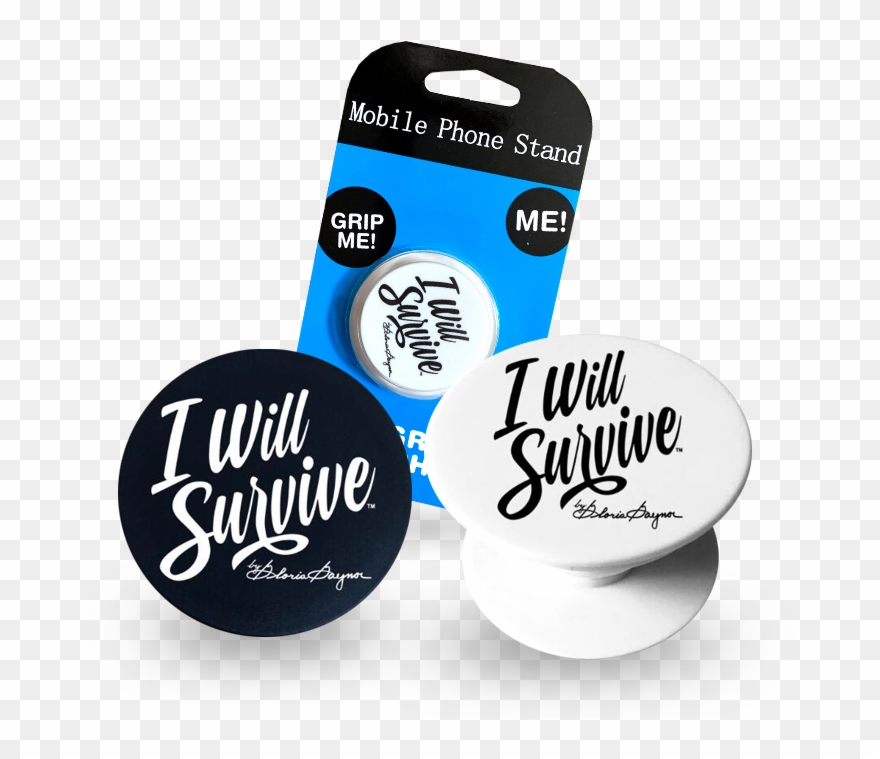 I Will Survive By Gloria Gaynor Pop Sockets - Badge Clipart