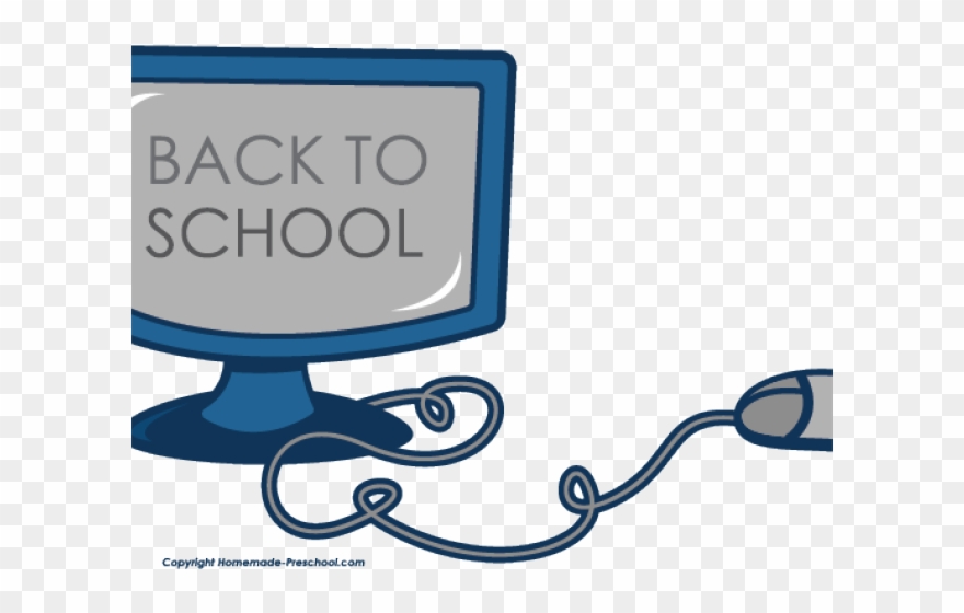 Back To School Clipart Computer - Back To Love In Bossa - Png Download