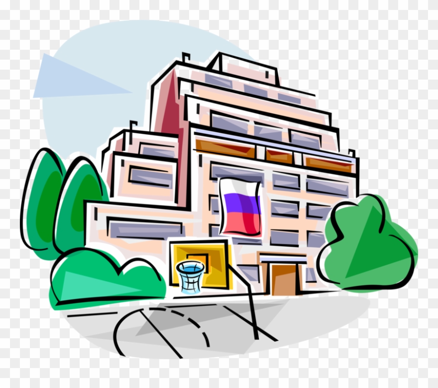 More In Same Style Group - Школа Здание Png Clipart