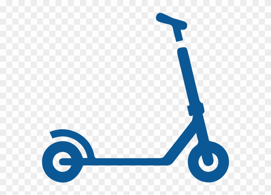 Bengi̇ D - - Scooter Silhouette Clipart