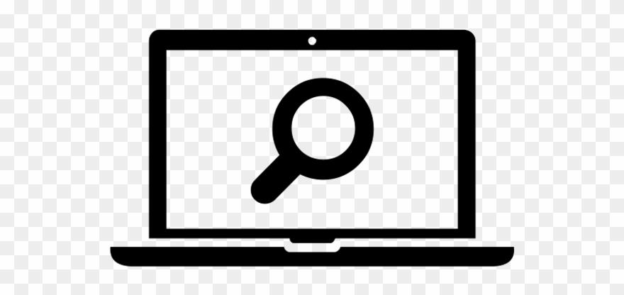 Laptop Icon For Course Schedule, Credit - Circle Clipart