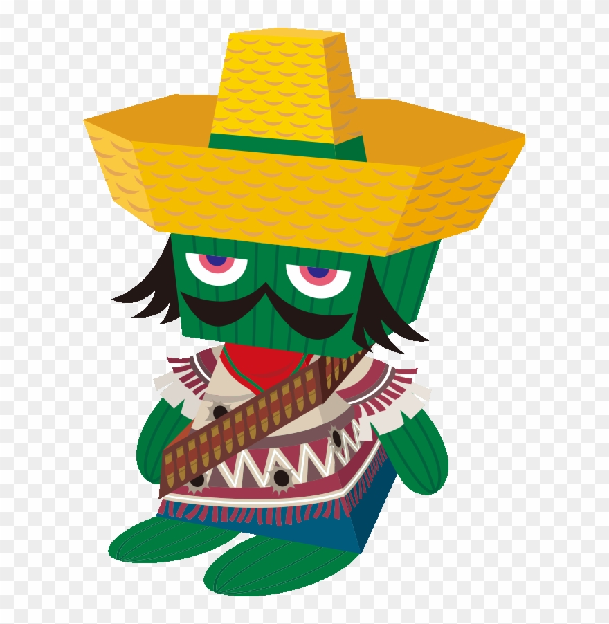 Cactus Gunman - Gregory Horror Show Cactus Gunman Clipart