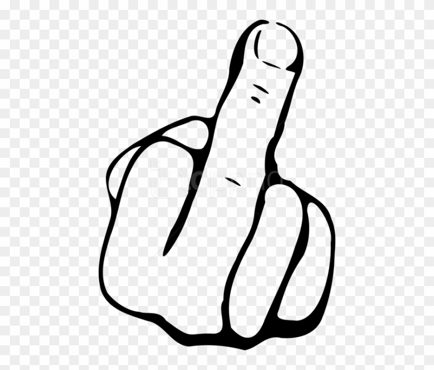 Free Png Middle Finger Clipart Png - Chỉ Ngón Tay Giữa Transparent Png