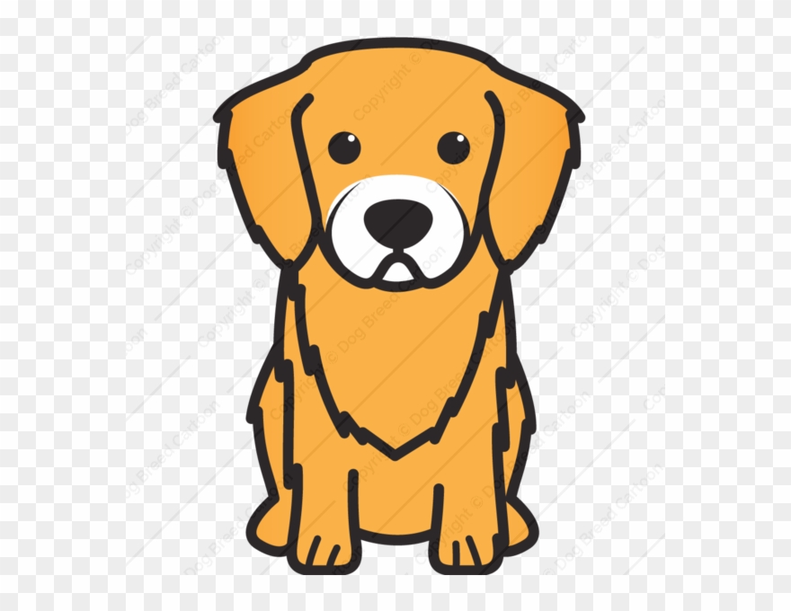 Golden Retriever Clipart Transparent - Dog - Png Download