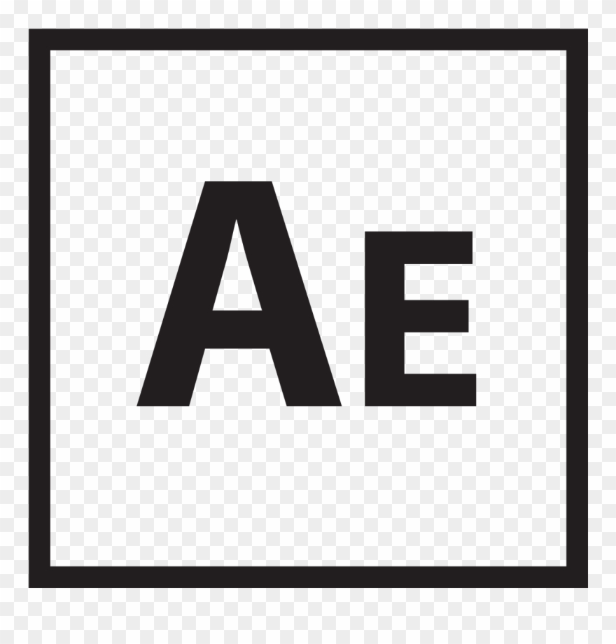 Original - Adobe Ae Icon Vector Clipart
