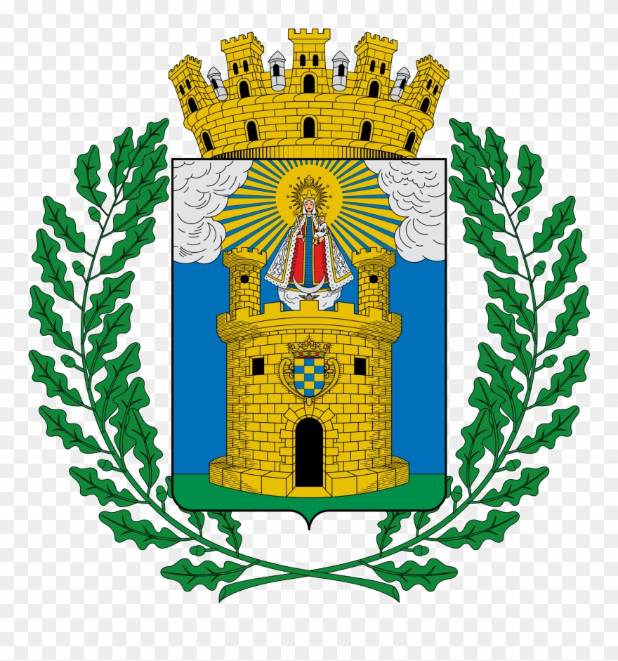 Escudo De Medellin-ornamentos Exteriores - Spain Basque Coat Of Arms Clipart