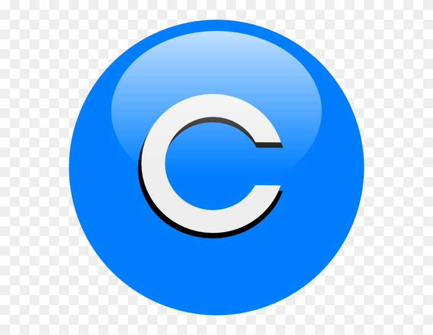 Blue C Clip Art - Cliparts C - Png Download