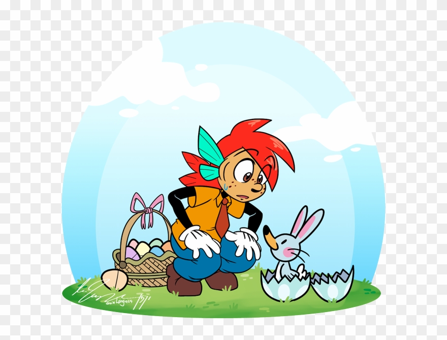 #easter Related Thing Cause It's Been A Long While - Cartoon Clipart