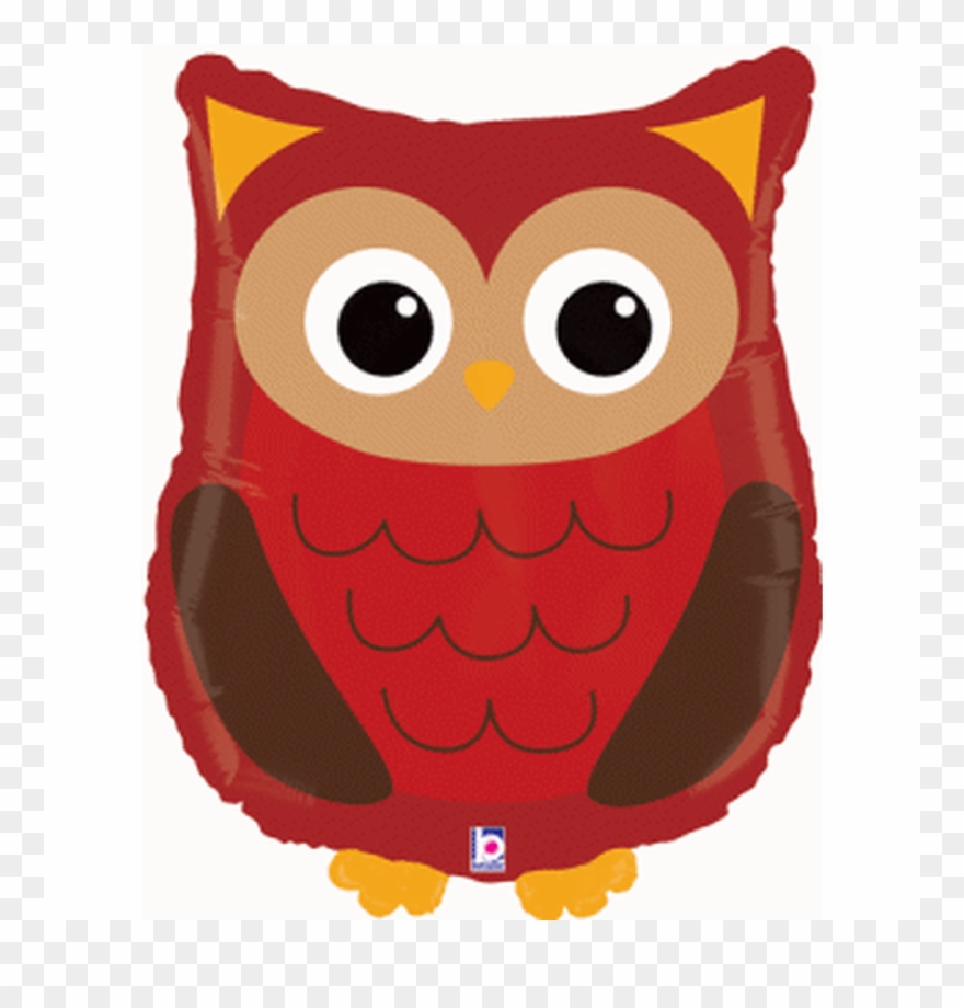 Waldtier Eule, 66cm, 0,04m³ Mit Helium - Woodland Critters Fox Clipart