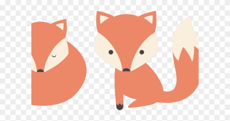 Red Fox Clipart Carton - Arctic Fox Drawing Cartoony - Png Download