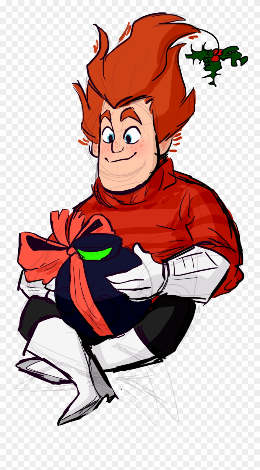 Well Merry Crisis From Nomanisan Quick Doodle So Its - Buddy Pine Fanart Clipart