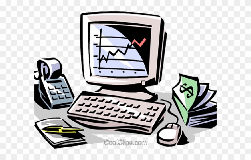 Money Clipart Computer - Png Download