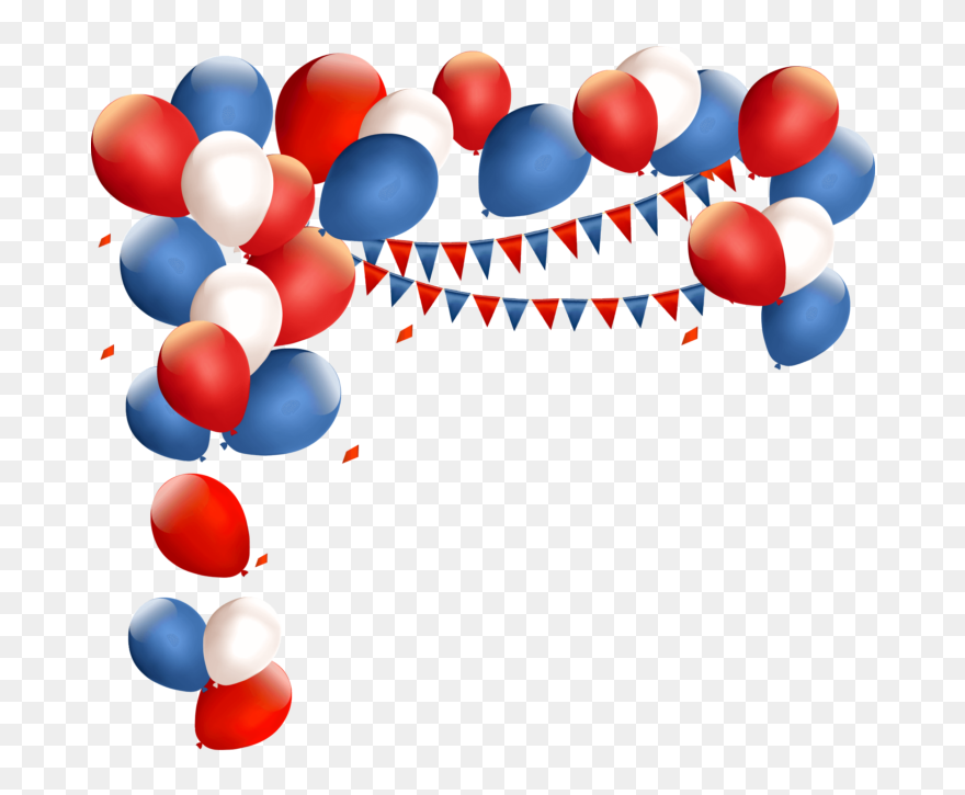 Red Birthday Balloons Png Clipart