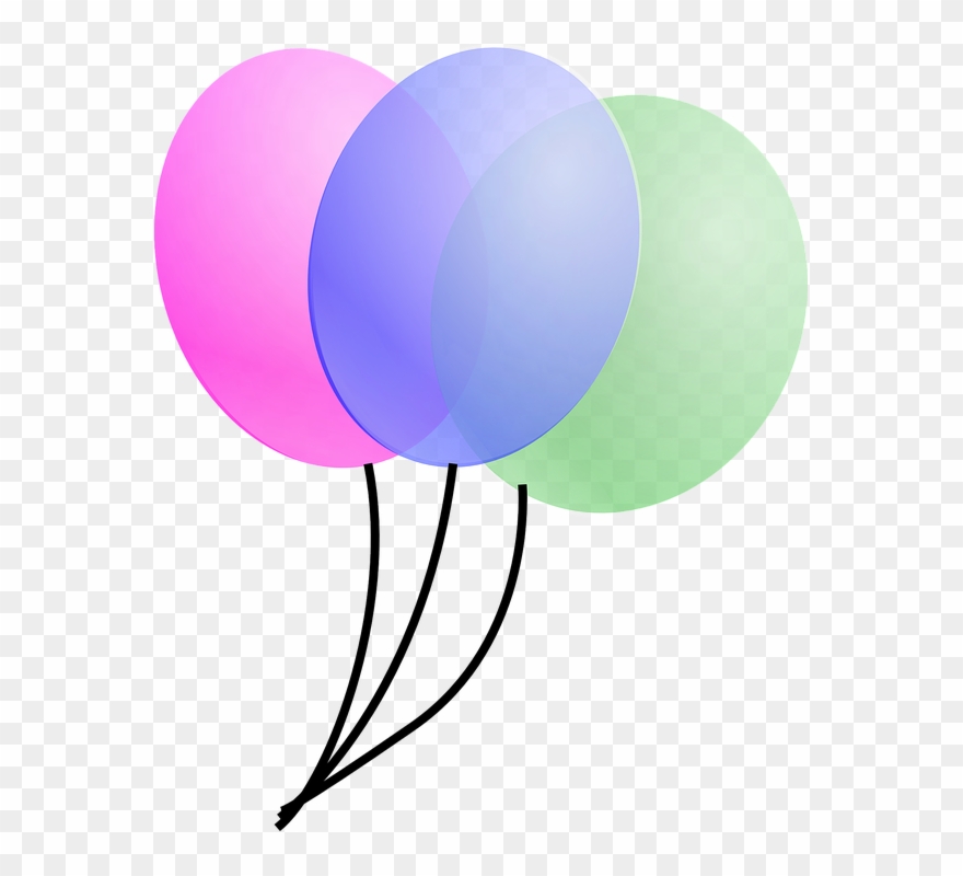 Birthday Balloons Png 23, Buy Clip Art - Balloons Clip Art Transparent Png