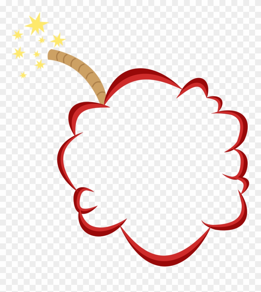 Bombe Frontière D'explosion Dialogue Image Png Et Vectorielle Clipart