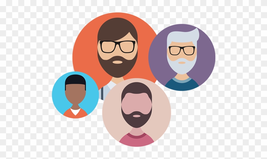 100 Contributors - Illustration Clipart