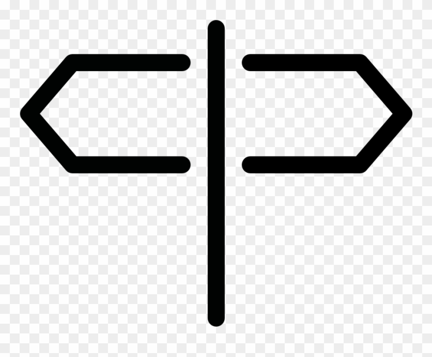 Signpost Left Right Signpost Left Right Signpost Left Clipart