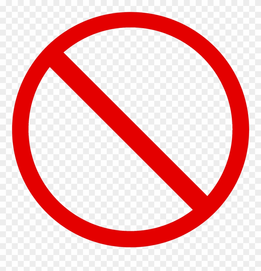 The No Entry Clipart