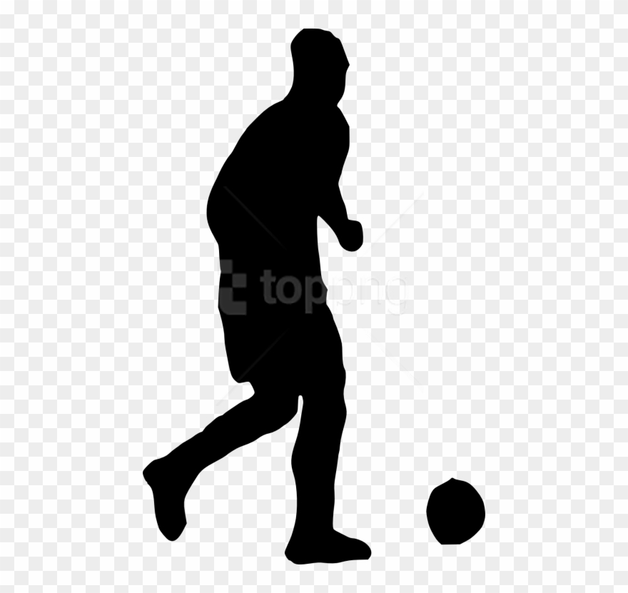 Football Player Silhouette Png Clipart