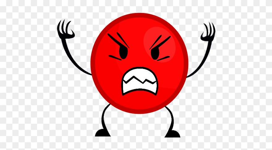 Red Ball - Cartoon Clipart