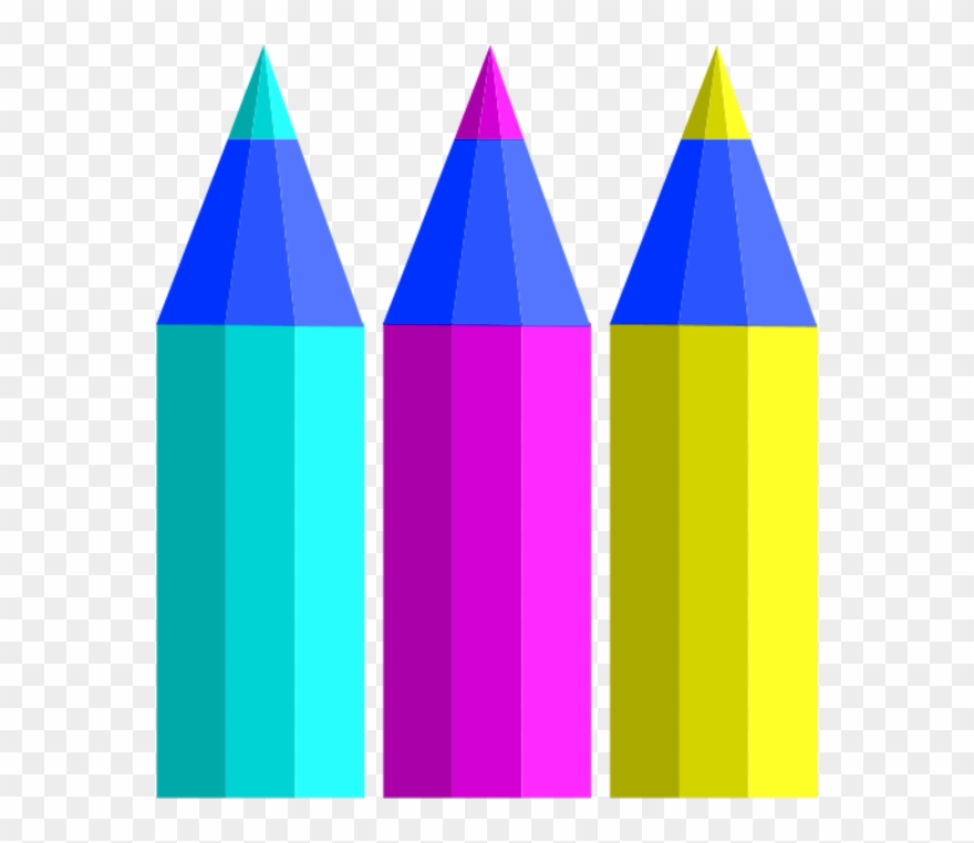 Color Pencils Vector Art Clipart