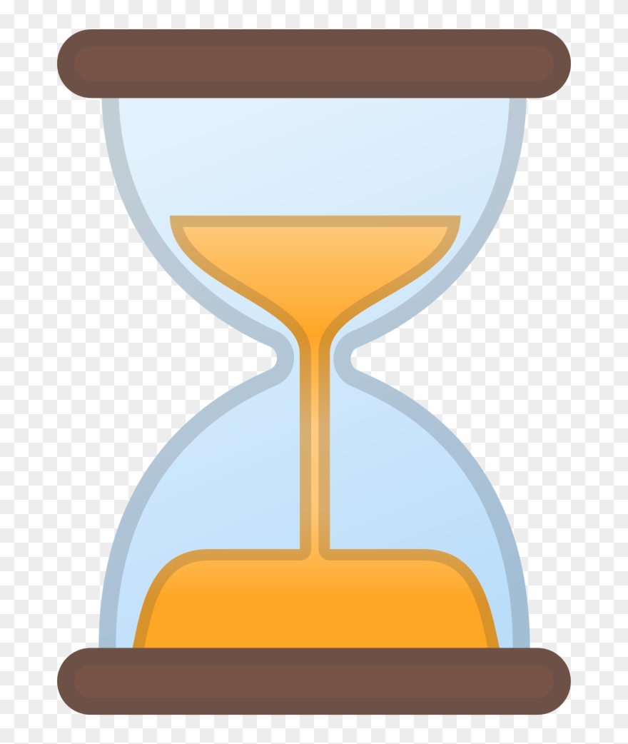 Hourglass Not Done Icon - Emoji Reloj De Arena Clipart