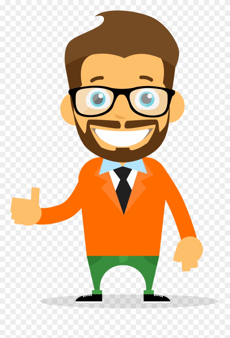 Cartoon Person Waving - Cartoon Person Clipart