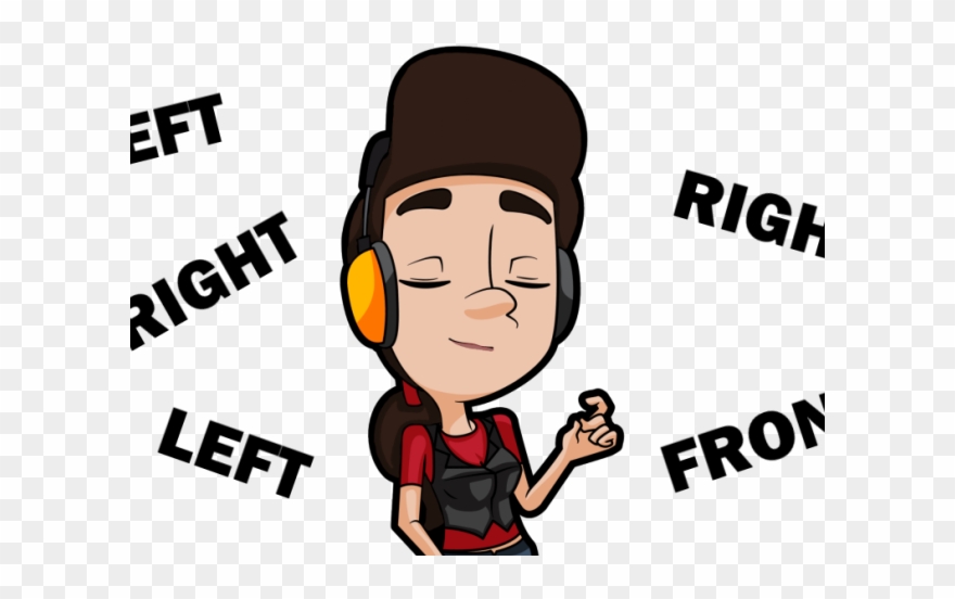 Headphones Clipart Block Center - Cartoon - Png Download