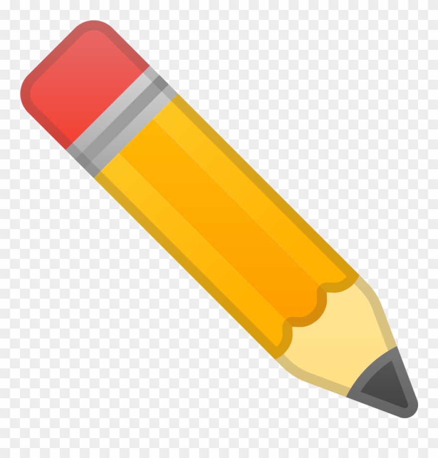 Pencil Icon Png - Pencil Emoji Clipart