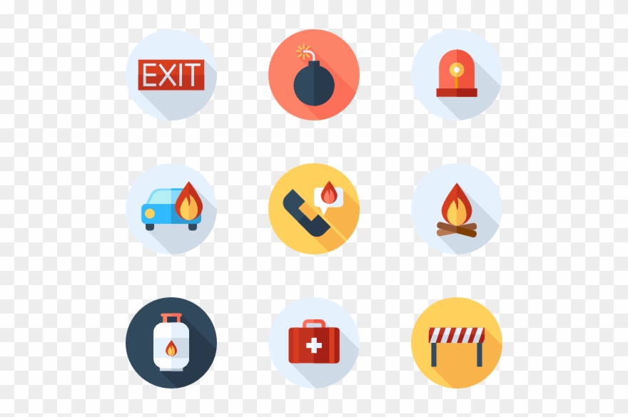 Fire Department - Fire Fighting Icon Png Clipart