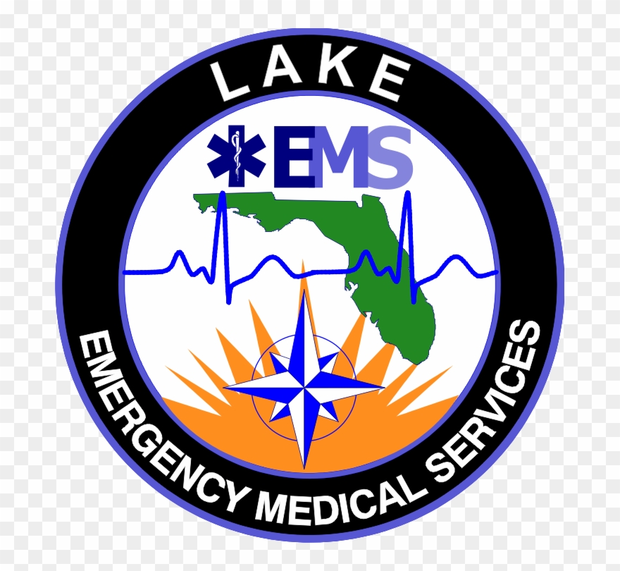 Lake County Ems Logo - Circle Clipart