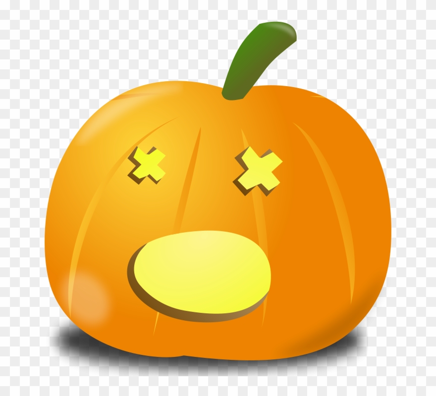 Free Clipart - Calabaza Lobo - Png Download