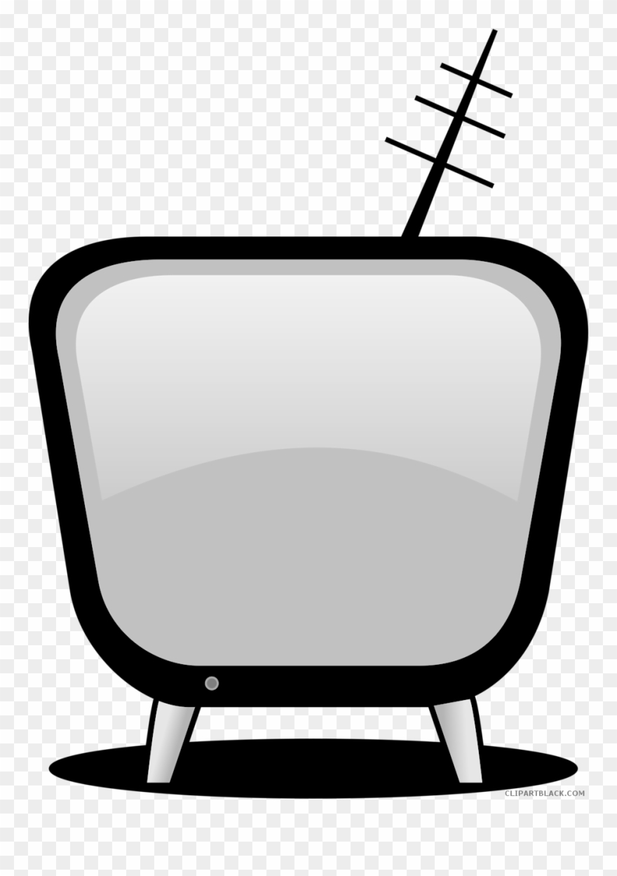 Cartoon Clipartblack Com Tools Free Images Ⓒ - Transparent Tv Clipart - Png Download