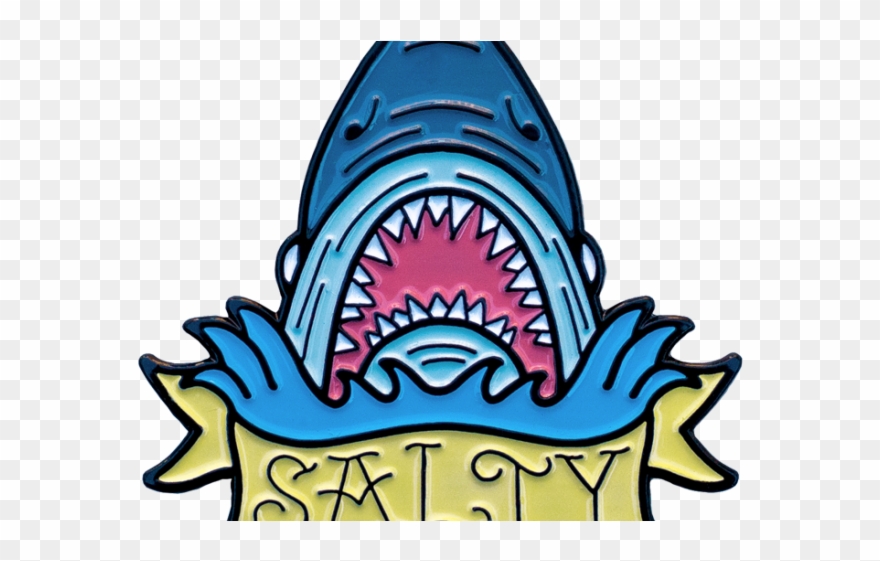 Drawn Pin Up Shark Clipart