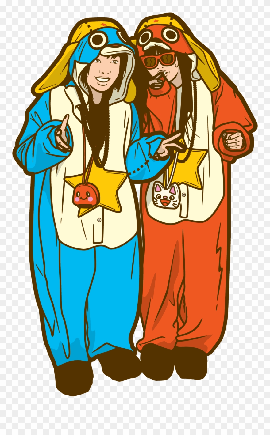 Drawing Japan Hip Hop Clipart