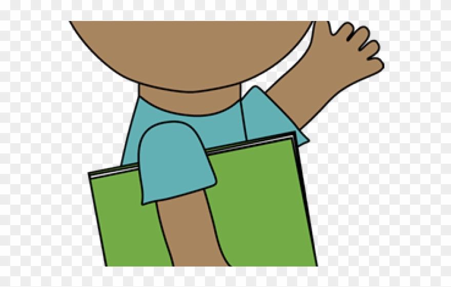 Cute Clipart Book - Black And White Boy Clip Art - Png Download