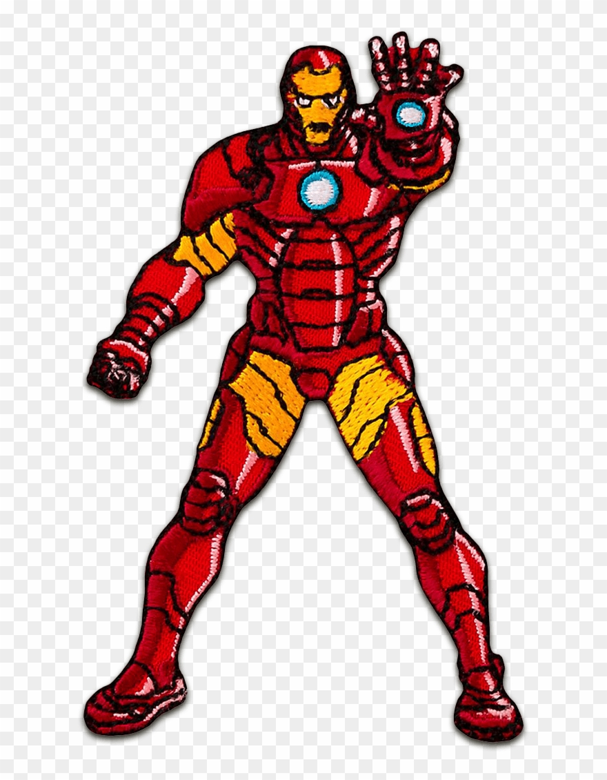 Aufnäher / Bügelbild - Iron Man En Mii Clipart