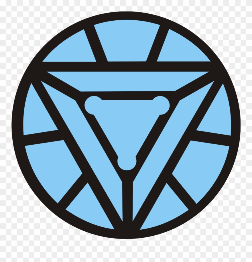 Iron Man - Iron Man Arc Reactor Png Clipart