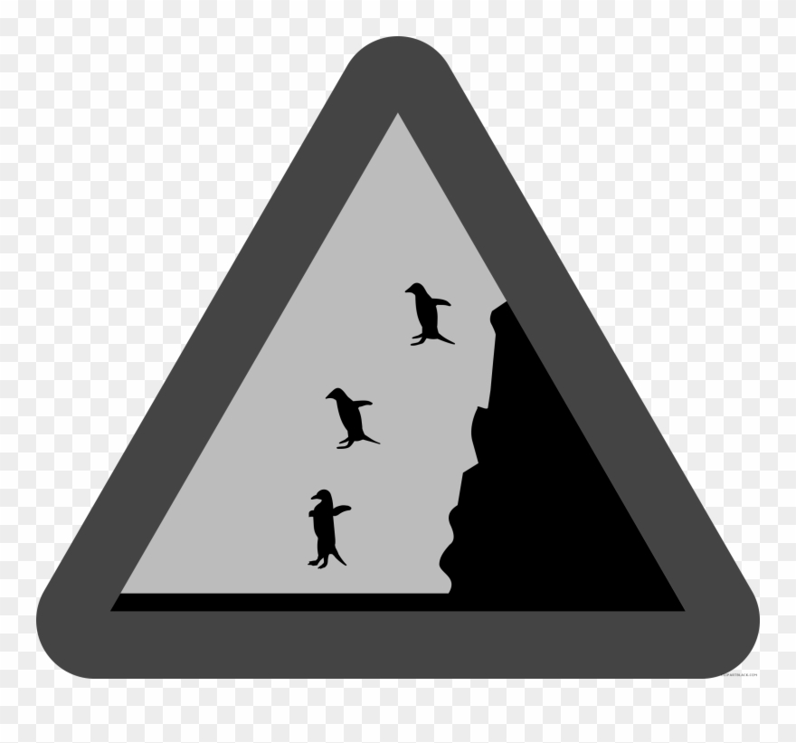 Penguin High Quality Animal Free Black White Clipart - Clip Art - Png Download