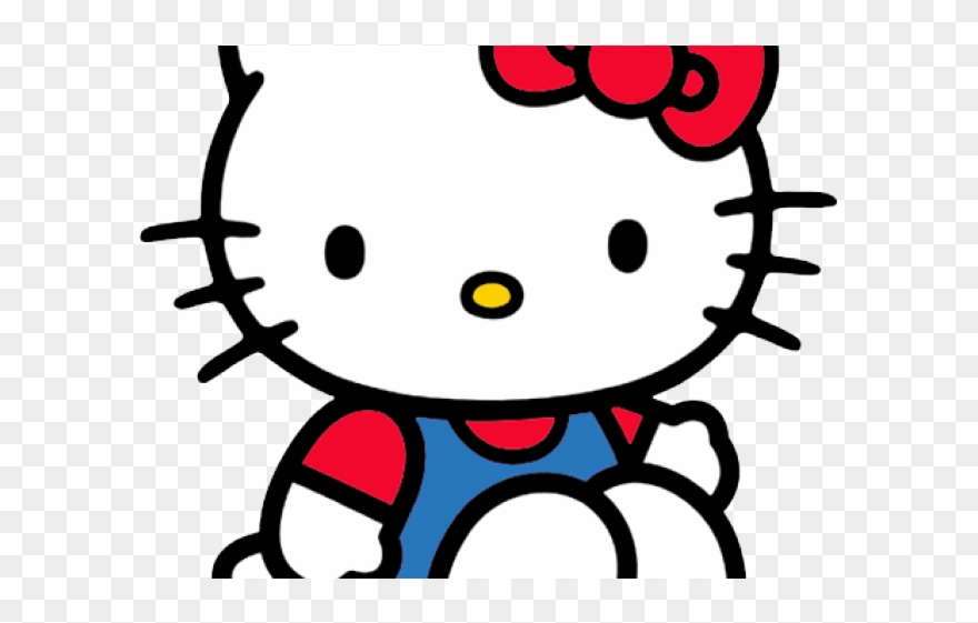 Calico Cat Clipart Animated - Hello Kitty Png Face Transparent Png