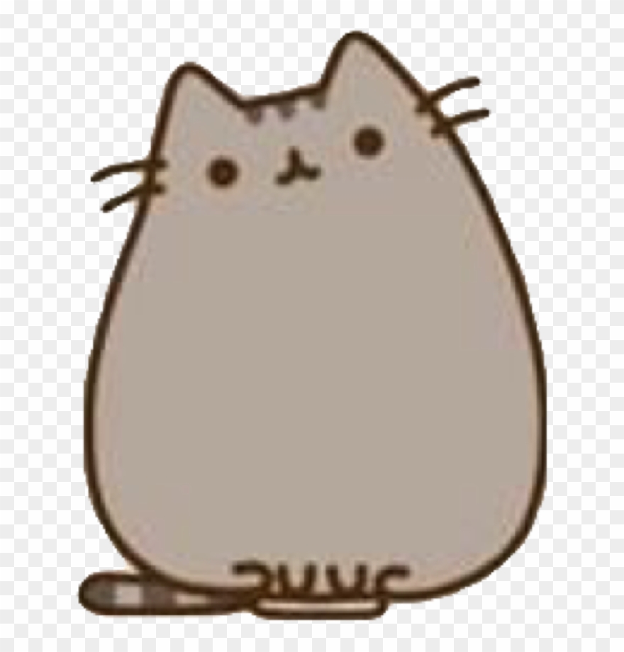 #pusheen #cat #whiskers #grey #freetoedit - Cat Chibi Pusheen Clipart