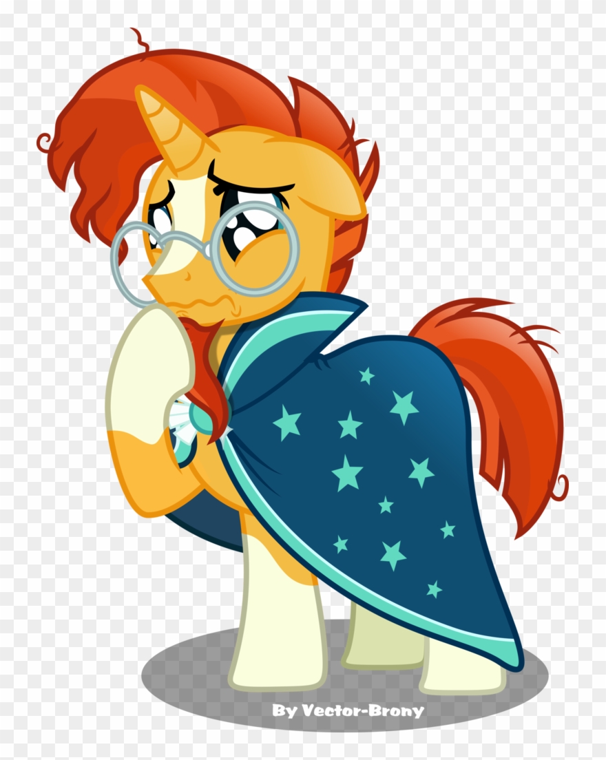 Artist Vector Brony - Sunburst Sad Clipart