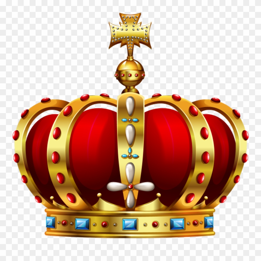 #scking #king #crown #object #god #red #ftestickers - Corona De Rey Roja Clipart