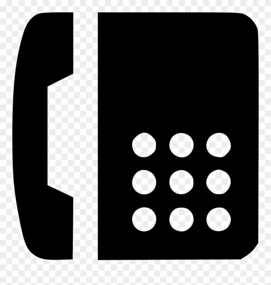 Clipart Telephone Land Line - Grid Layout Theme Wordpress - Png Download