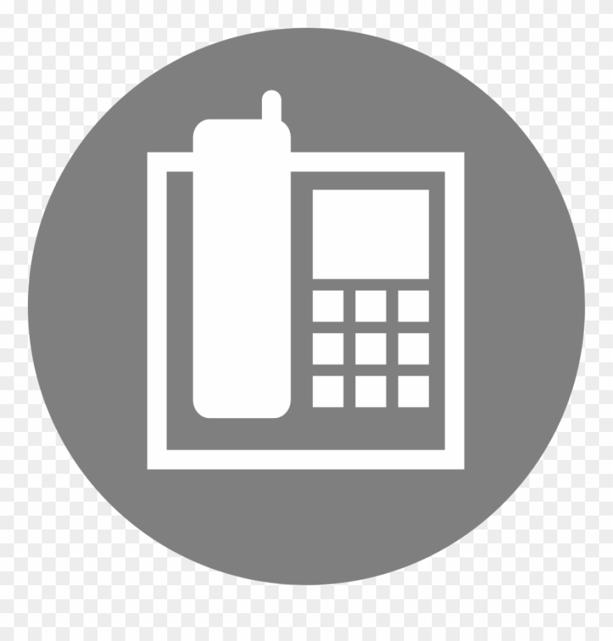 Phone Icon Clip Art - Modern Phone Icon - Png Download