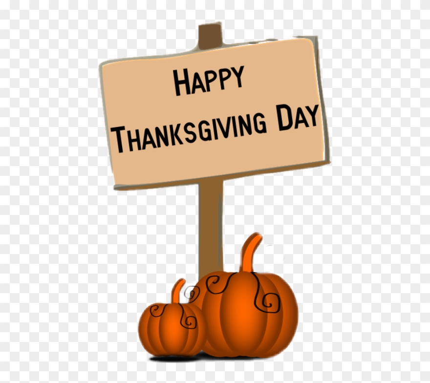 Happy Thanksgiving Clipart - Png Download