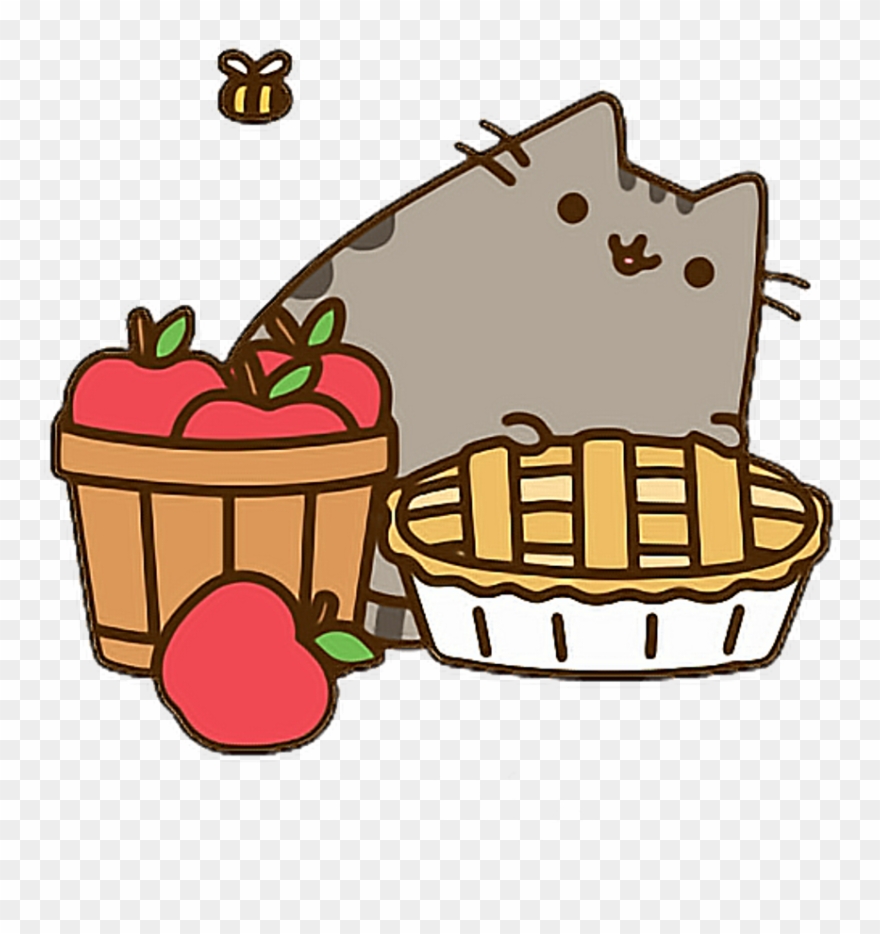 Image Source - Pusheen - Com - Pusheen Fall Clipart