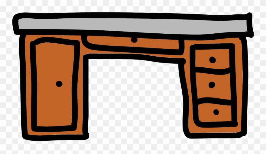 Free Desk Icon - Clear Background Animated Table Clipart