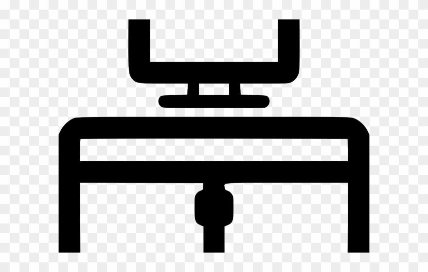 Table Clipart Tv Stand - Television Set - Png Download